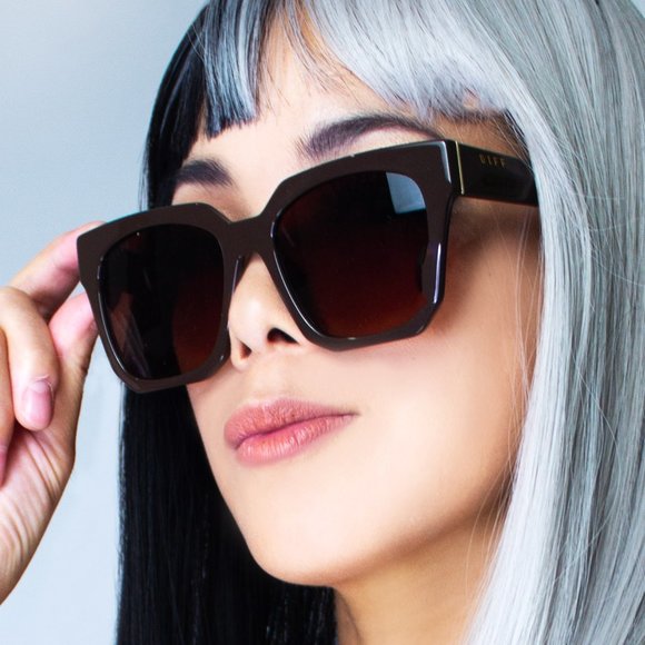 Ariana Sunglasses in Truffle/Brown - Picture 1 of 5
